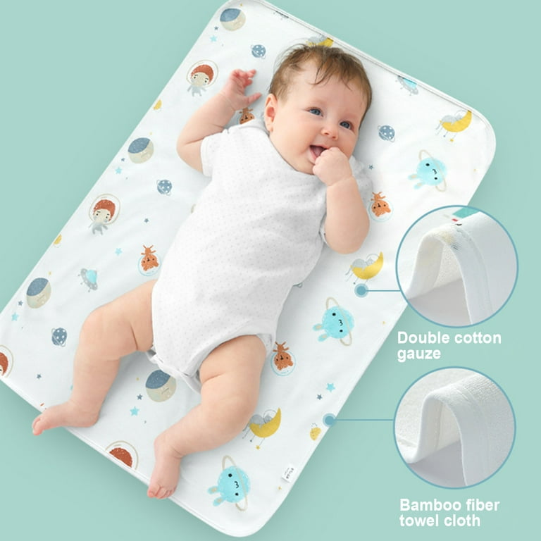Baby Waterproof Mattress Pad Washable And Reusable, Bed Wetting