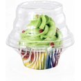 thumbnail image 3 of Bakery Essentials, Transparent Display Refrigerator Resistant High-Quality Pet Plastic For Professional Pastry Presentations (50 Pack), 3 of 6