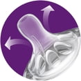 thumbnail image 6 of Philips Avent Natural Baby Bottle Fast Flow Nipple, 6M+, 4pk, SCF654/43, 6 of 7