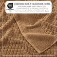 thumbnail image 2 of Great Bay Home Quick Dry Diamond Waffle 6 Piece Towel Set, Mocha, 2 of 7