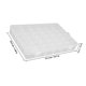 thumbnail image 2 of unbranded Caja De Almacenamiento Transparente De Plástico Con Compartimentos Para Joyería Y Accesorios Pequeños, 2 of 7