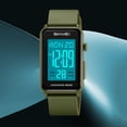 thumbnail image 4 of Luminous Digital Watch Waterproof Multifunction Wrist Watch Alarm Stopwatch Night Glow Easy Read Sports Watch Durable Outdoor Time Tool, for Running Hiking Travel Outdoor Use, 4 of 9