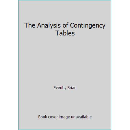 Pre-Owned The Analysis of Contingency Tables (Hardcover) 0470991445 9780470991442