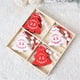 thumbnail image 1 of 12 adornos navideños pintados de madera árbol de Navidad decoración colgante adornos DIY Wmkox8yii  gf5935, 1 of 1
