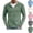 Green, variant on Mens Light Jackets Sun Protection Lightweight Full Zip Hoodie Jacket Mesh Cooling Long Sleeve Fishing Hiking Shirt