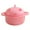 1#Pink, variant on Cute Pig Ramen Cooker, Microwave Ramen Bowl, Cute Ramen Bowl Set, Soup Mugs with Handles, Portable Noodle Bowl Set, Instant Noodle Cooker for Home, Office, Dorm, Kitchen, Quick Meal Prep