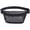 black, variant on Hollow Out Mesh Waist Bag Zipper Adjustable Hip Belt Bag For Sport Wide Shoulder Strap See Through Portable Mesh Purse Cycling