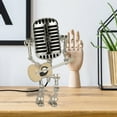 thumbnail image 4 of Vintage Microphone Guitar Robot Lamp Music Room Decor Desktop Decoration Cool Gifts for Music Lovers Player Music Studio Desk Vintage Lamp Ornaments, 4 of 5