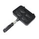 thumbnail image 2 of Plato para asar pargo 4 Fish Bakeware Waffle Baking Maker Piezas Home, 2 of 7