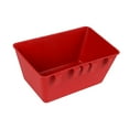 thumbnail image 1 of Comedero de cerca colgante Comedero de aves de corral de gran capacidad Cubo para aves de corral y Rojo, 1 of 9