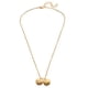 thumbnail image 3 of Moda mujer gesto clavícula cadena aleación Simple colgante collar joyería decoración, 3 of 3