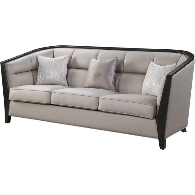ACME Canapé Zemocryss avec Coussin d'Assise en Tissu Beige