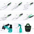 thumbnail image 3 of Herramientas de jardinería Kit de jardinería de 9 piezas Herramientas de jardinería con bolsa de almacenamiento, regadera, guantes de jardinería, 3 of 5