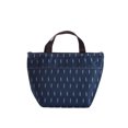 thumbnail image 1 of Fiambrera térmica, fiambrera, estuche de Picnic, estampado de flores con cremallera, plegable, lavable, bolso de mano para niños, para viajar, Bolsas de mensajero y de hombro piel azul marino Minnieouse AP012877-05, 1 of 1