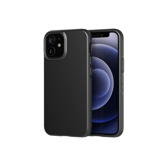 Tech21 Evo Slim Phone Case For Apple Iphone 12 Mini 5g With 8 Ft. Drop Protection, Charcoal Black