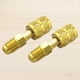 thumbnail image 1 of Adaptador De Ca R410A Adaptador de CA para refrigerante 5/16 SAE, acoplador rápido para sistema de válvula R410 R32 R22, 2 uds., 1 of 8