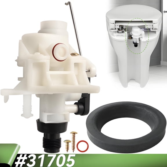 AUTOXBERT RV Toilet Water Valve Replacement Part# 31705 for Thetford Aqua Magic V (5)