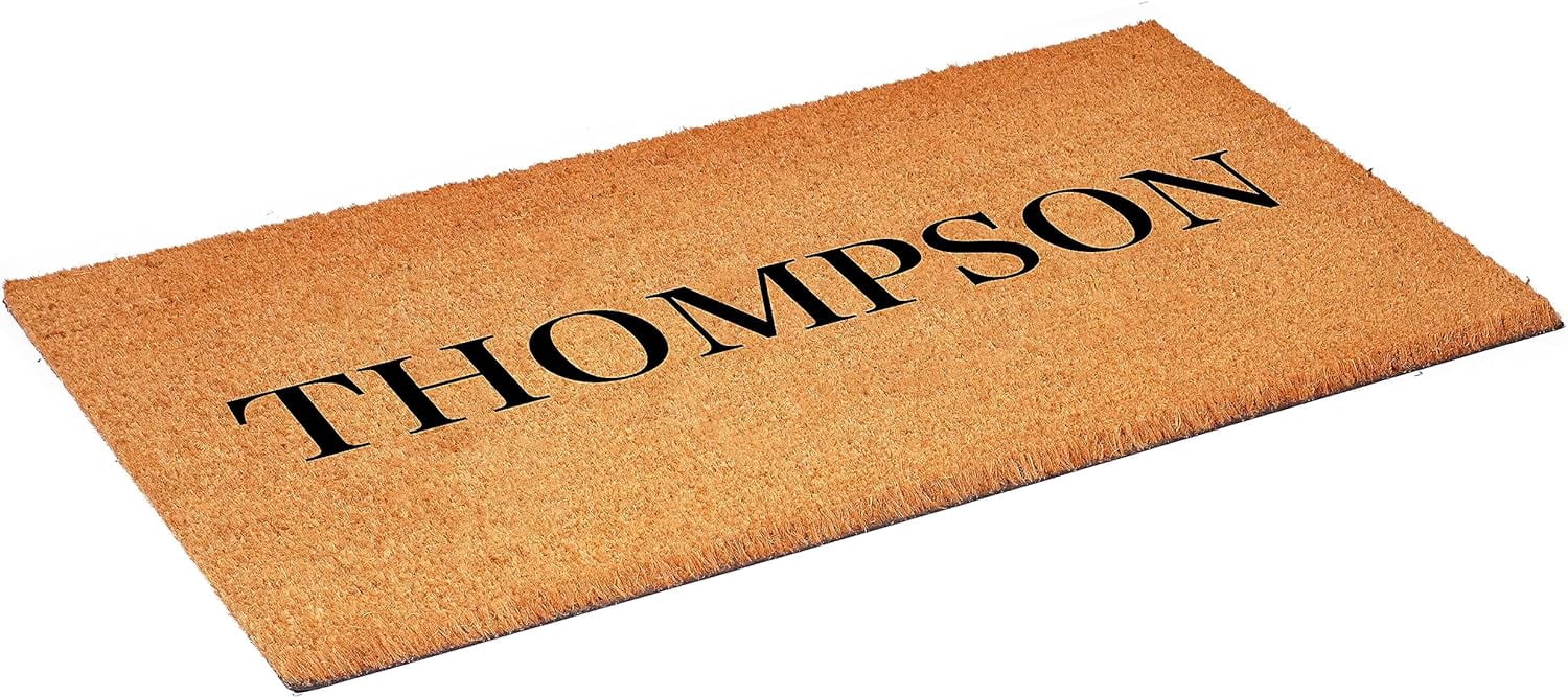 Calloway Mills 111532436 Bold Thompson Personalized Doormat 24" x 36"