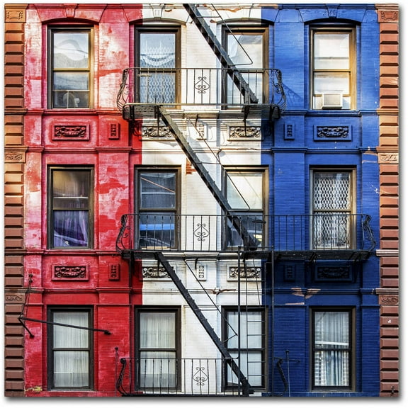 Trademark Fine Art Philippe Hugonnard ' Colors' 14" x 14" Canvas Stretched Art Print (190836121007)