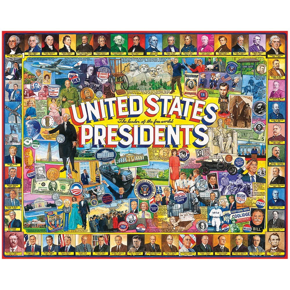 United States Presidents Jigsaw Puzzle, US Presidents ...