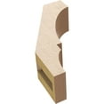 thumbnail image 6 of Ekena Millwork 3"W x 6"D x 10"H Balboa Rough Cedar Woodgrain TimberThane Knee Brace, Primed, 6 of 6
