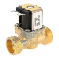 thumbnail image 1 of Brass Solenoid Valve - Dc 12v G3/4 Electric Solenoid Valve, Normally Closed, Nc Solenoid Valve, 1 of 4