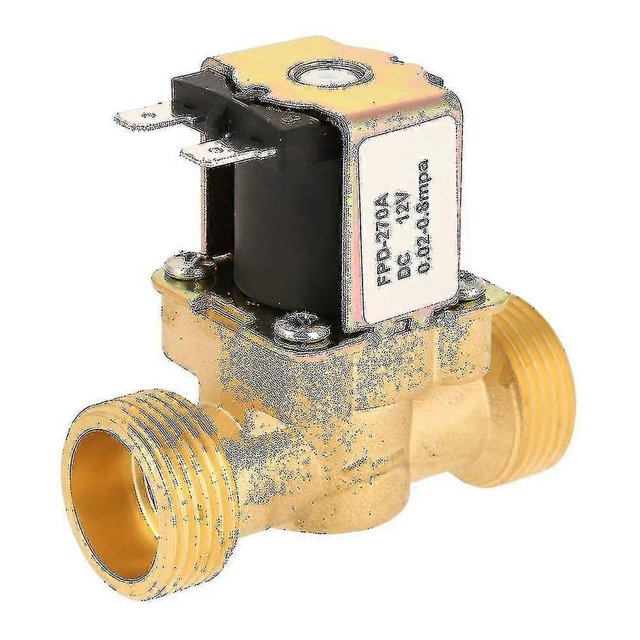 Brass Solenoid Valve - Dc 12v G3/4 Electric Solenoid Valve, Normally Closed, Nc Solenoid Valve