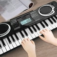 thumbnail image 5 of 37 Key Mini Electronic Keyboard, Portable Piano with Multiple Functions, Music Learning Instrument for 3-4 Years and 4-5 Years, Black Design, 5 of 9