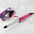 Bed Head Curlipops 1" Tapered Tourmaline + Ceramic Curling Wand, Pink