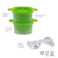thumbnail image 5 of Tovolo Silicone Ice Mold, Lime Wedge Large Ice Molds for Cocktail Drinks, 2 Pack, 5 of 8