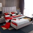 thumbnail image 1 of Erosebridal Splash Bed Sheets Set Full Size,Abstract Artwork Bedding Full Size,Gradient Decoration,Breathable,4pcs, 1 of 7