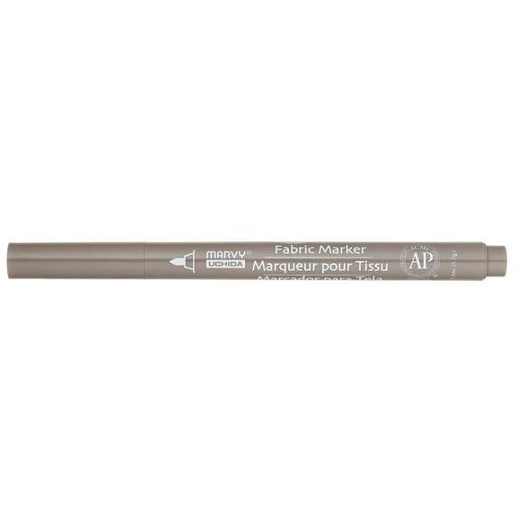 Uchida Fabric Marker, Fine-Line, Warm Gray