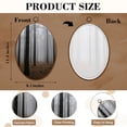 thumbnail image 3 of Canvas Wall Art Soundproof Sound Proof Padding Sound Dampening Acoustical Treatment Oval Framed Canvas Prints Vintage Wall Hanging Decor for Home Decorations 8.6"x11.4", 3 of 7