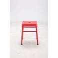 thumbnail image 2 of Safco 18" Nylon Steel Backless Guest Stool in Glossy Red, 2 of 2