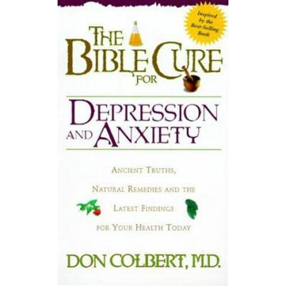 Pre-Owned Bible Cure For Depression/Anxiety (Fitness and Health) (Paperback) 088419650X 9780884196501