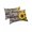 Yellow, variant on Farm Sunflower Pillow Covers King Size 2 Pack, Positive Floral Vintage Brown Wooden Soft Bed Throw Pillowcases Breathable Cooling Long Lumbar Body Pillow Sham Cover for Bed Sofa 20''x36''