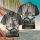 thumbnail image 2 of Camisas casuales de verano con estampado 3D de loros para hombres, camisas de moda hawaianas para la playa, blusas de manga corta, blusas con solapa para uso profesional, ropa para mujeres, 2 of 5