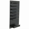 thumbnail image 3 of 6-Slot Wall Mounted Metal Dry Erase Marker & Eraser Vertical Storage, Black, 3 of 4