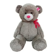 Way To Celebrate Valentine's Day Giant Teddy Bear Plush, Brown