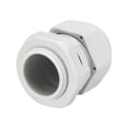 thumbnail image 3 of 2Pcs PG21 Cable Gland Waterproof Plastic Wire Glands Joint White for 16-21mm Dia, 3 of 4