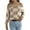 Khaki, variant on Women'S Color Block Checkered Off-Shoulder Long Sleeve Y2K Plaid Knitted Pullover Sweater Tops Vintage Sweater