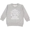 thumbnail image 2 of Inktastic Mommy and Daddy Little Valentine Toddler Sweatshirt, 2 of 4