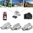 thumbnail image 7 of CY 2pcs USB 2.0 Type C USB-C to Micro SD SDXC TF Card Reader Adapter for Macbook Cell Phone, 7 of 7