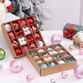 thumbnail image 4 of (Pink) Christmas Baubles, 42 Pieces Christmas Tree Baubles Christmas Baubles, Matte and Glossy Christmas Tree Decorations Glittering Christmas Tree Baubles, 4 of 5
