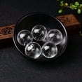 thumbnail image 5 of K-KED 50mm Natural Clear Quartz Crystal Mineral Gemstone Ball Sphere Decor W/ Stand, 5 of 9