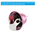 thumbnail image 4 of Uxcell Mini Jingle Bells 0.6" Metal Hanging Bells Pink 50Pack, 4 of 5
