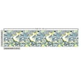 thumbnail image 2 of Ambesonne Floral Fabric by the Yard Upholstery, Mandala Vintage Style, 2 Yards, Yellow Blue, 2 of 4