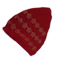 thumbnail image 4 of Hijab Musulmán: Sombrero Envolvente De Muselina Sari Hijab, Sombrero Elástico De Doble Capa con Perforación En Caliente De Flor De Ciruelo, Adecuado para Uso Diario Y Uso De Adoración(Rojo), 4 of 5