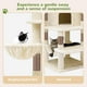 thumbnail image 5 of Árbol para Gatos Globlazer C66 Esquinero para Gatos Grandes 168 cm Beige, 5 of 8