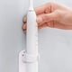 thumbnail image 4 of Paquete de 3 soportes para cepillos de dientes eléctricos, estante para pasta dental para ducha de baño, soporte organizador para cepillos de dientes colgante adhesivo montado en la pared, 4 of 8